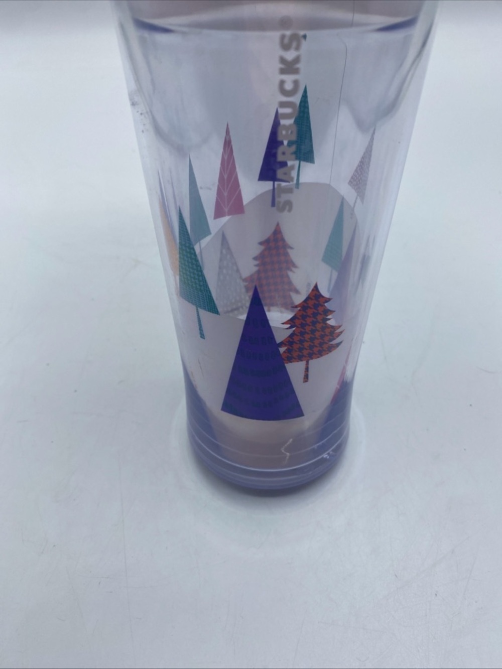 Starbucks Tumbler Holiday Edition 3D Polar Bears Winter Landscape Geometric Tre - Picture 3 of 7